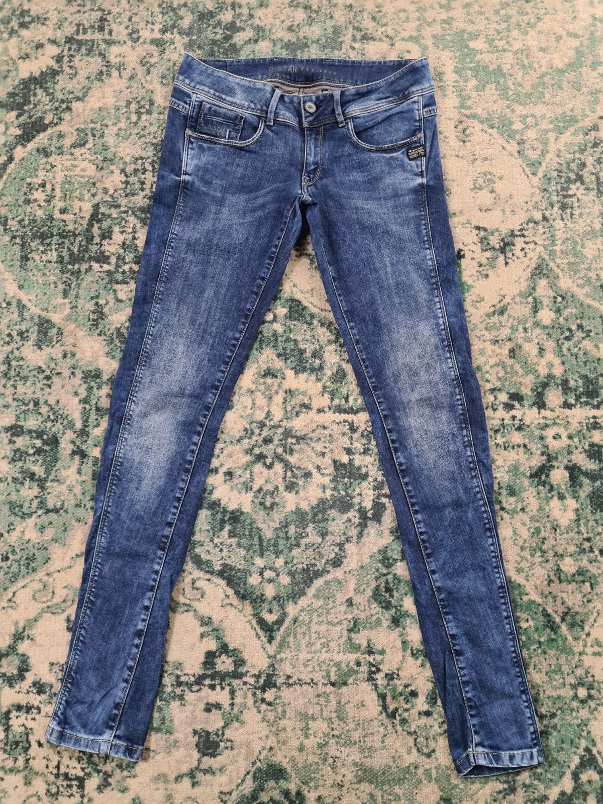 G-star raw 5204 skinny W30 L34 Dames Tulsi3034 Blauw, Blauw, Ophalen of Verzenden, W30 - W32 (confectie 38/40), G-STAR RAW