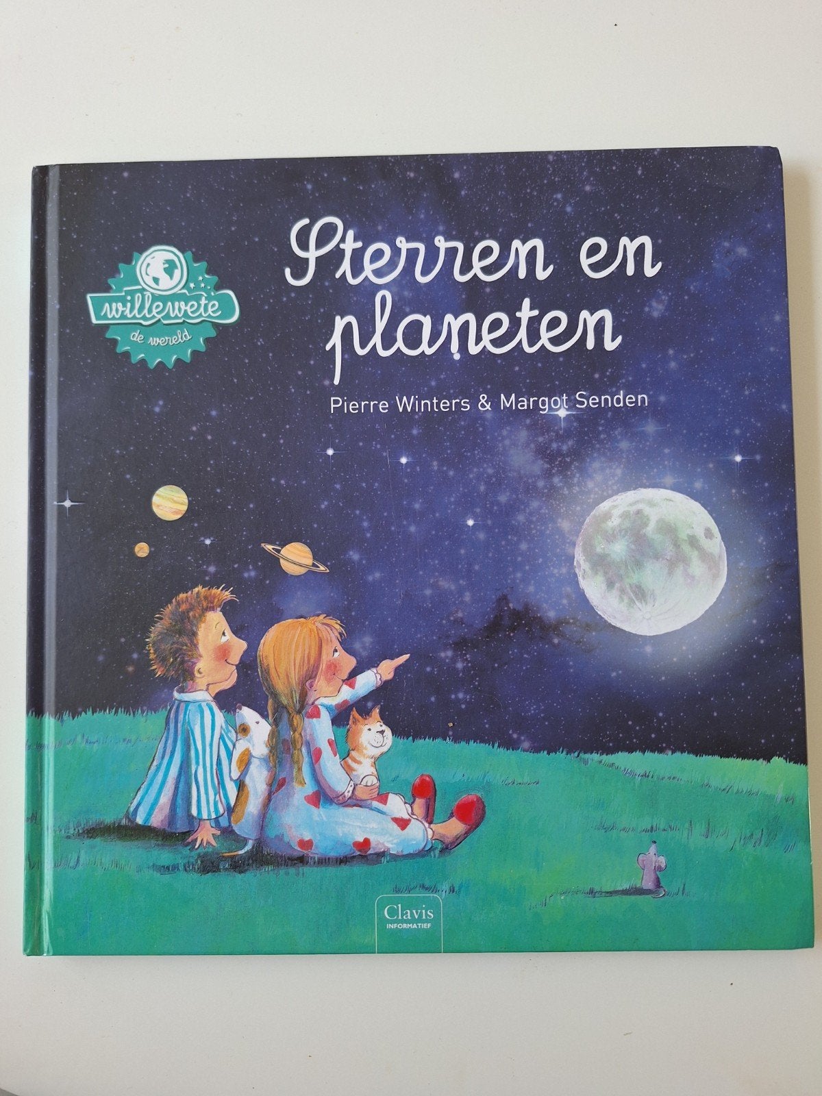 Willewete: Sterren en planeten - Informatief kinderboek, Ophalen of Verzenden, Zo goed als nieuw, Pierre Winters & Margot Senden