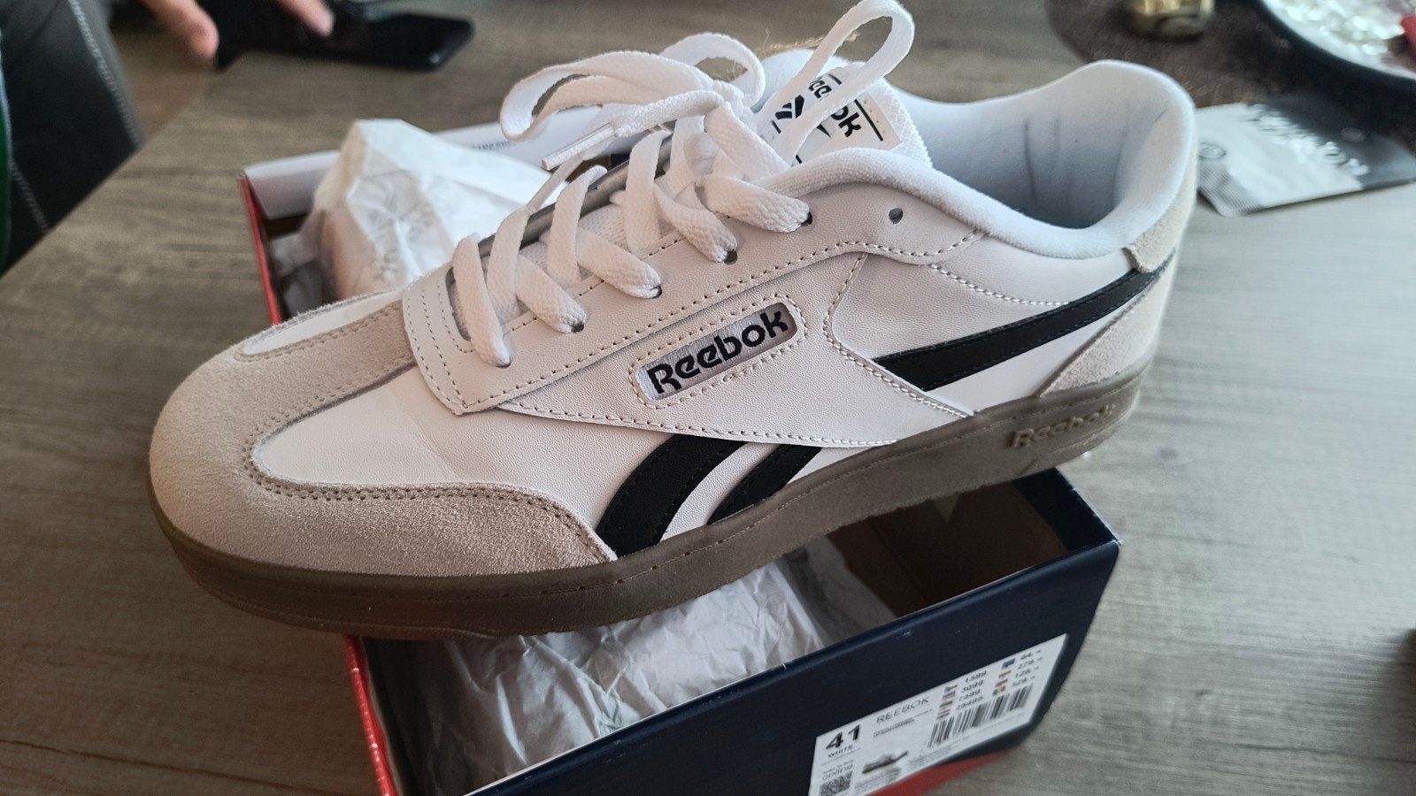 Reebok Club C Revenge sneakers maat 41, Wit, Nieuw, Ophalen of Verzenden, Sneakers of Gympen