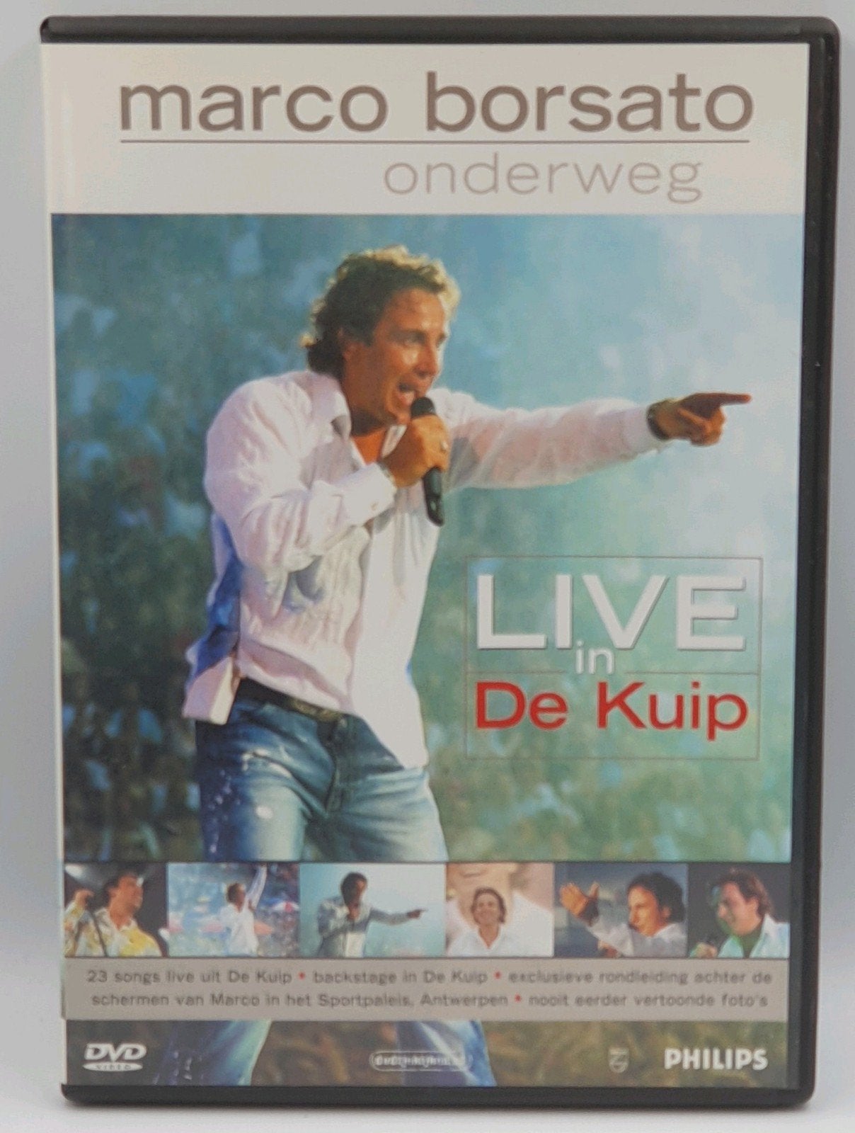 Te koop: Marco Borsato - Onderweg: Live in De Kuip DVD, Gebruikt, Alle leeftijden, Nederlands, Inclusief doosje