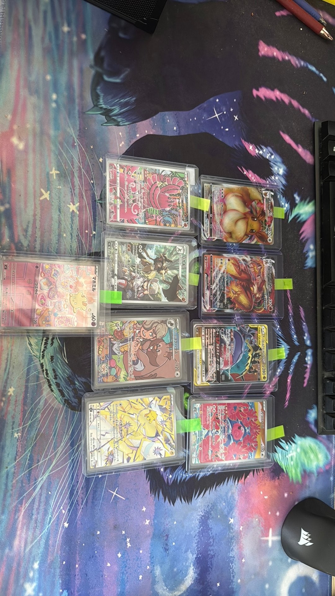 Pokemon kaarten art rare/tag team/ vmax, Ophalen of Verzenden, Zo goed als nieuw