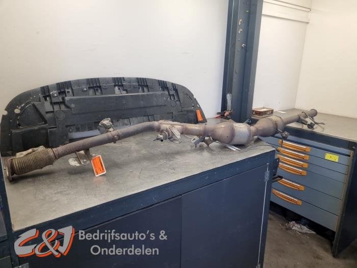 Roetfilter van een Opel Vivaro