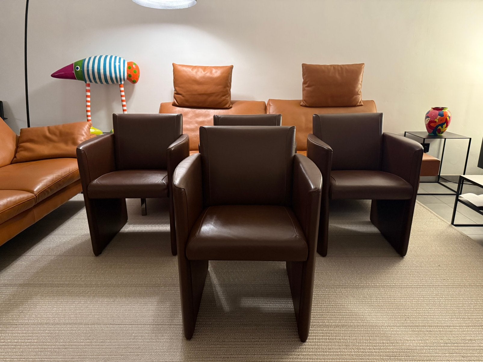 4x Jori Eternity stoelen / zetels, Minder dan 75 cm, Ophalen of Verzenden, Zo goed als nieuw, Leolux knoll durlet italia vitra plantagie arco rolf benz sede