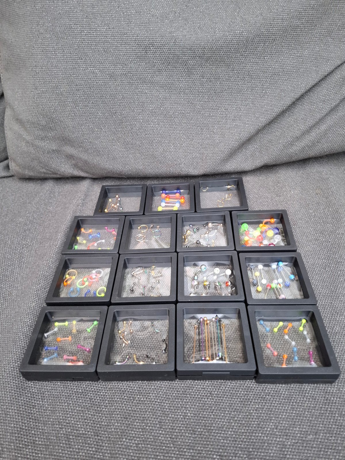 Restpartij piercings, Ophalen of Verzenden, Nieuw, Staal, Met strass