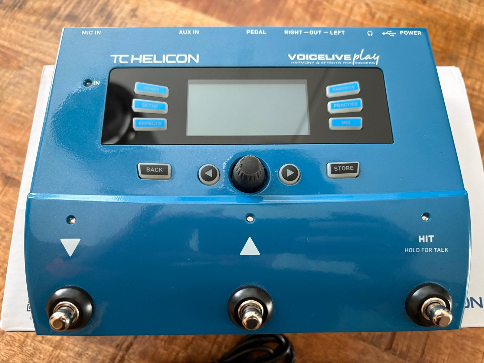 TC Helicon VoiceLive Play Vocal Effect Processor, Ophalen, Zo goed als nieuw, Multi-effect