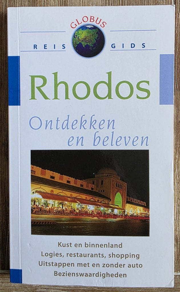 Globus Reisgids Rhodos - Griekenland  , Boeken, Reisgidsen, Europa, Ophalen of Verzenden, Reisgids of -boek, Gelezen