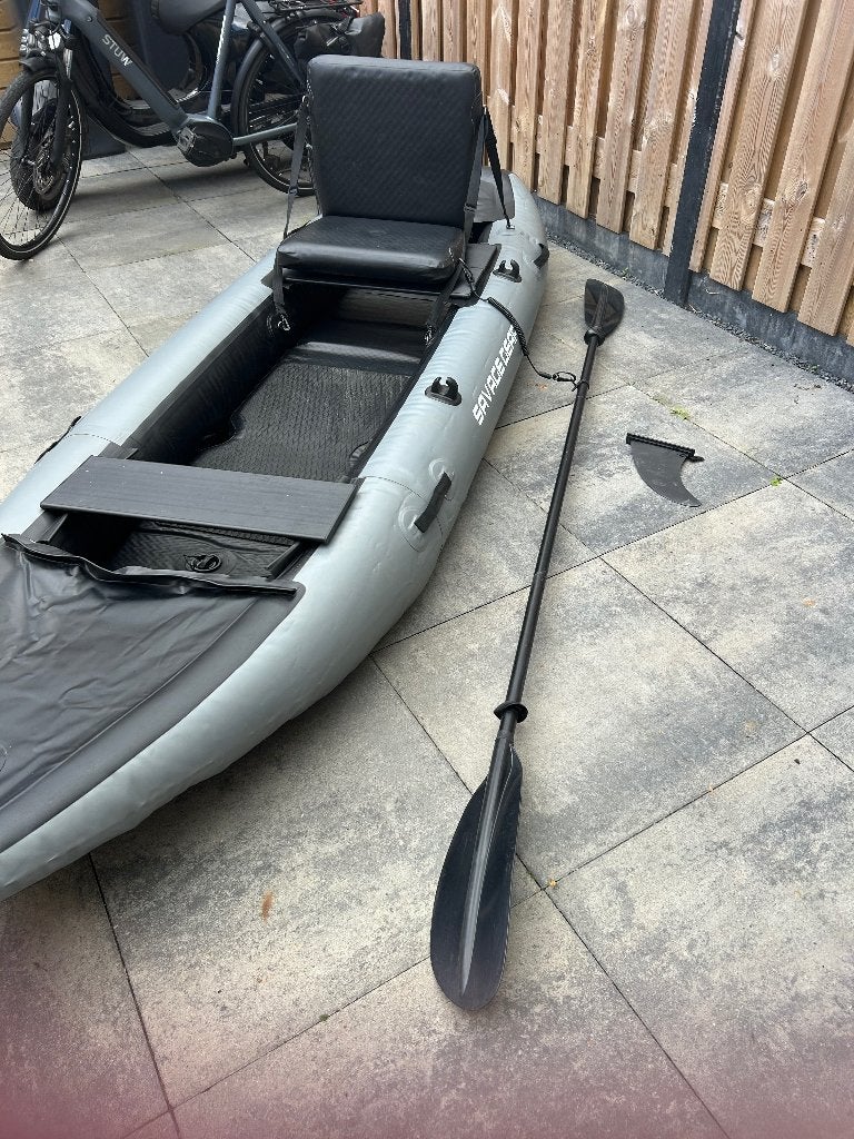 High Rider 330 opblaasbare kajak - Zeer goede staat, Watersport en Boten, Ophalen, Opblaasbaar, Zo goed als nieuw, 1-persoons