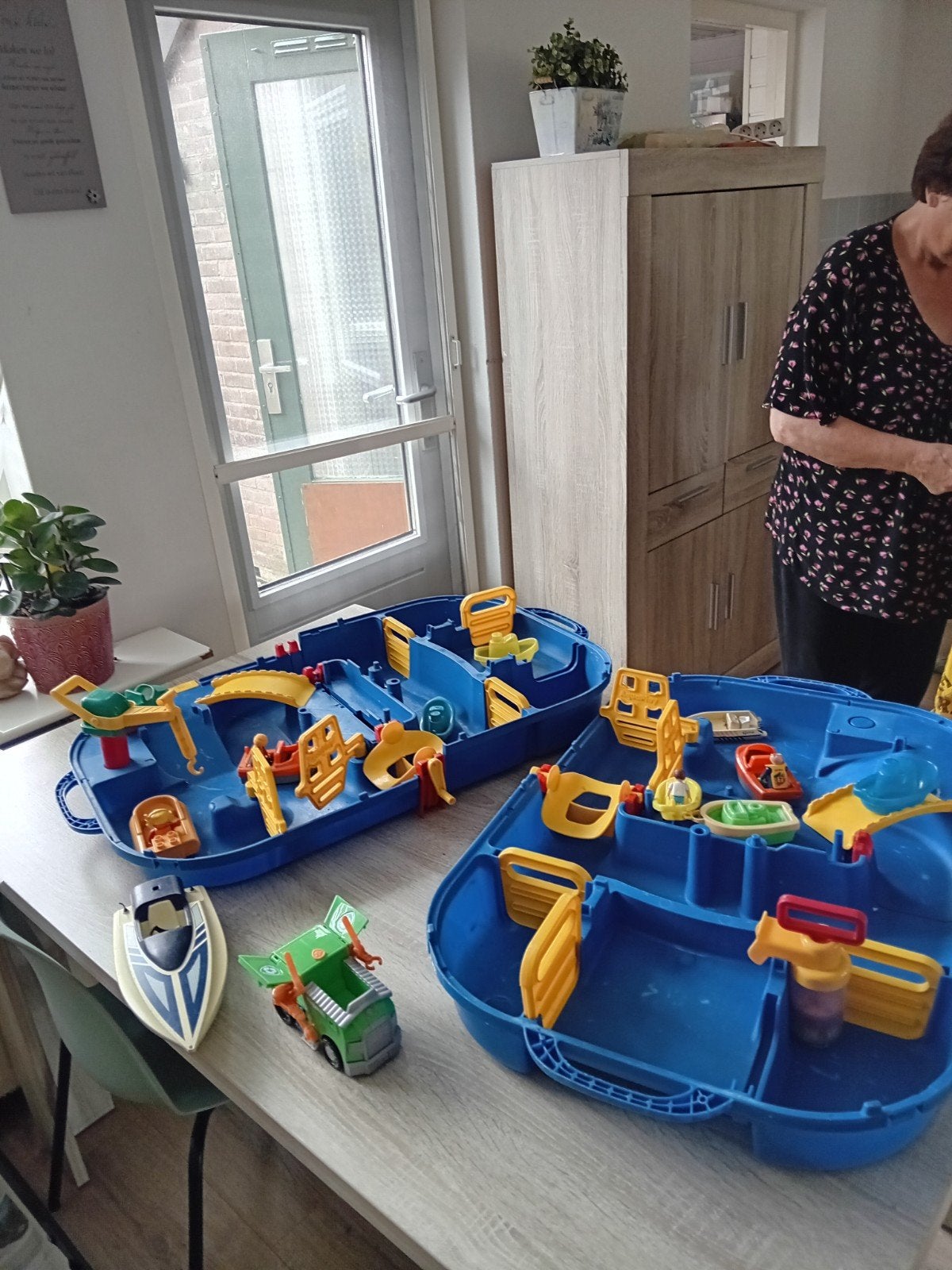 Aquaplay waterbaan met accessoires, Ophalen, Gebruikt, Overige typen