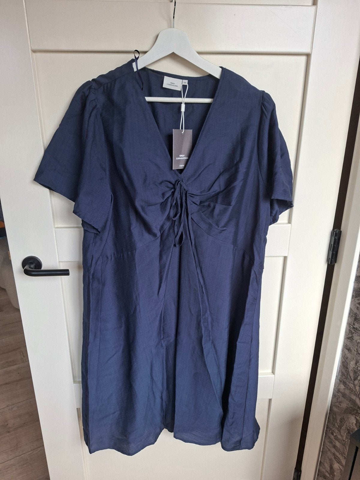 ONLY Carmakoma Carcecilia Jurk - Navy Blazer - Maat 46, Kleding | Dames, Blauw, Maat 46/48 (XL) of groter, Nieuw, Ophalen of Verzenden