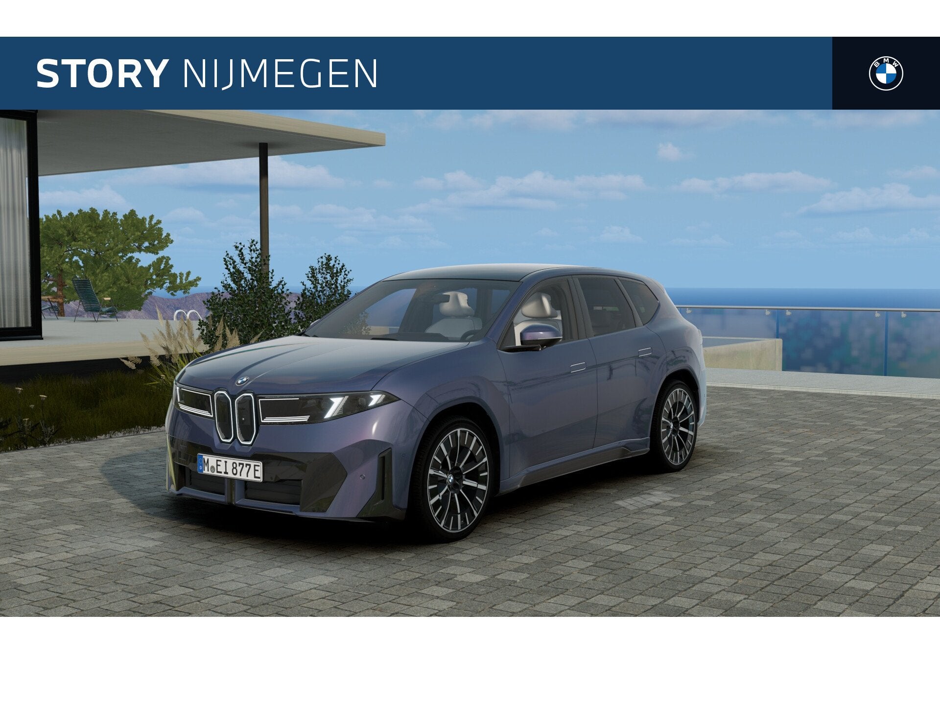 BMW iX3 40 eDrive M Sport / Trekhaak / Panoramadak / 3D Head