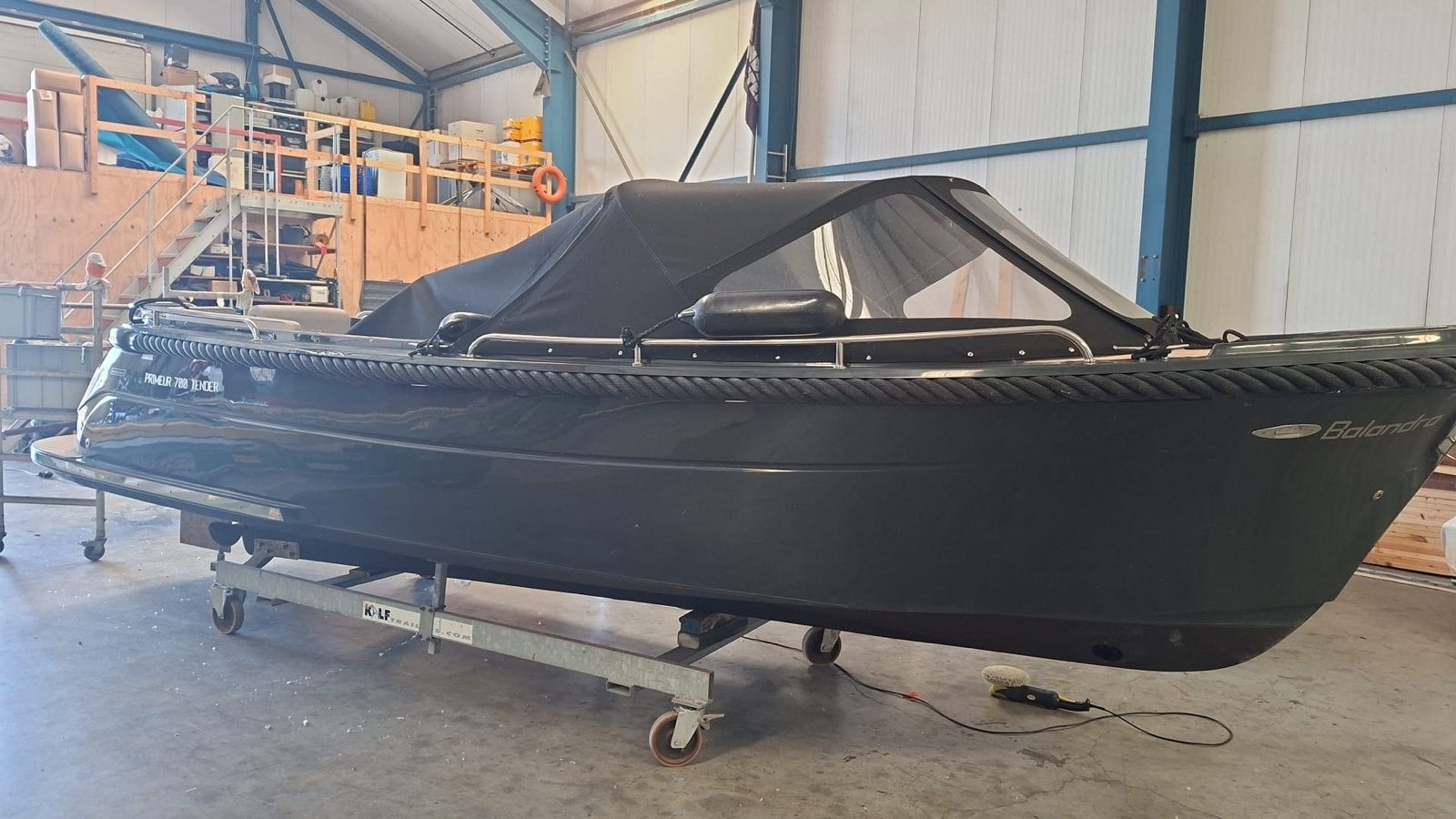 Mooie Primeur 700 Tender met weinig vaaruren, Watersport en Boten, Motorboten en Motorjachten, Tender, Ophalen, Zo goed als nieuw