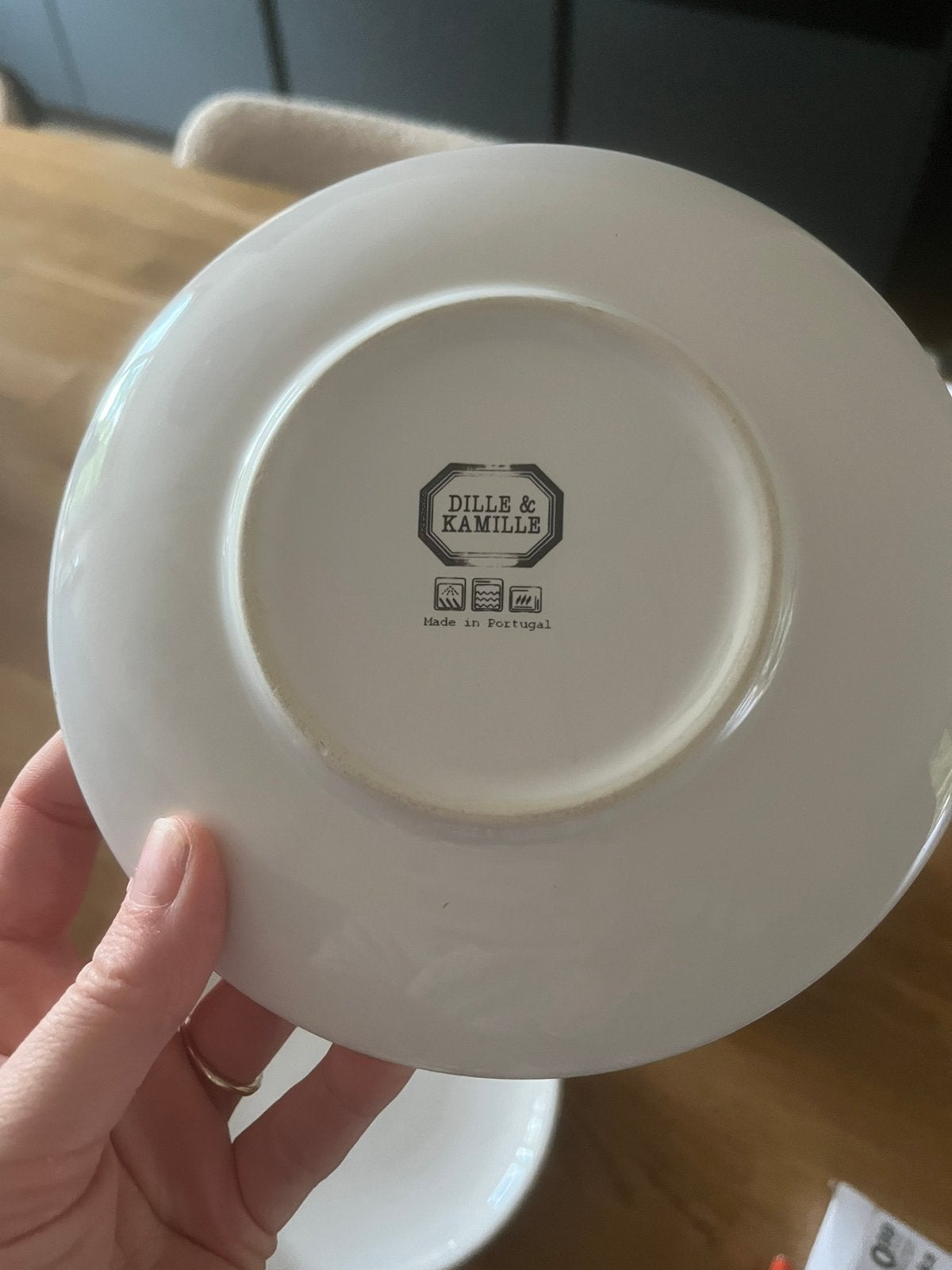 Gratis gebaksbordjes van Dille en Kamille, Ophalen, Gebruikt