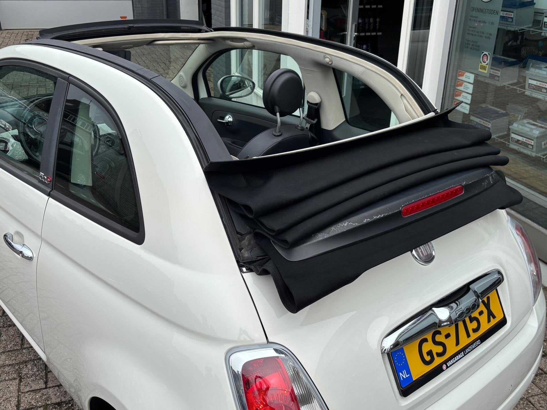 Fiat 500 C 0.9 TwinAir Lounge (RIJKLAAR met APK t/m aug-2026, Auto's, 86 pk, Gebruikt, 31 €/maand, Cabriolet