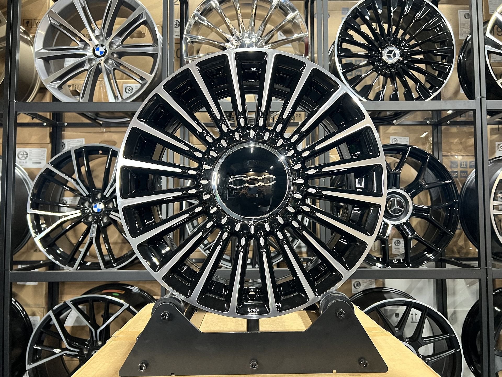 16'' Fiat 500 500C 500e velgen 4X98 EXCLUSIVE NIEUW!, Velg(en), -, -, Nieuw