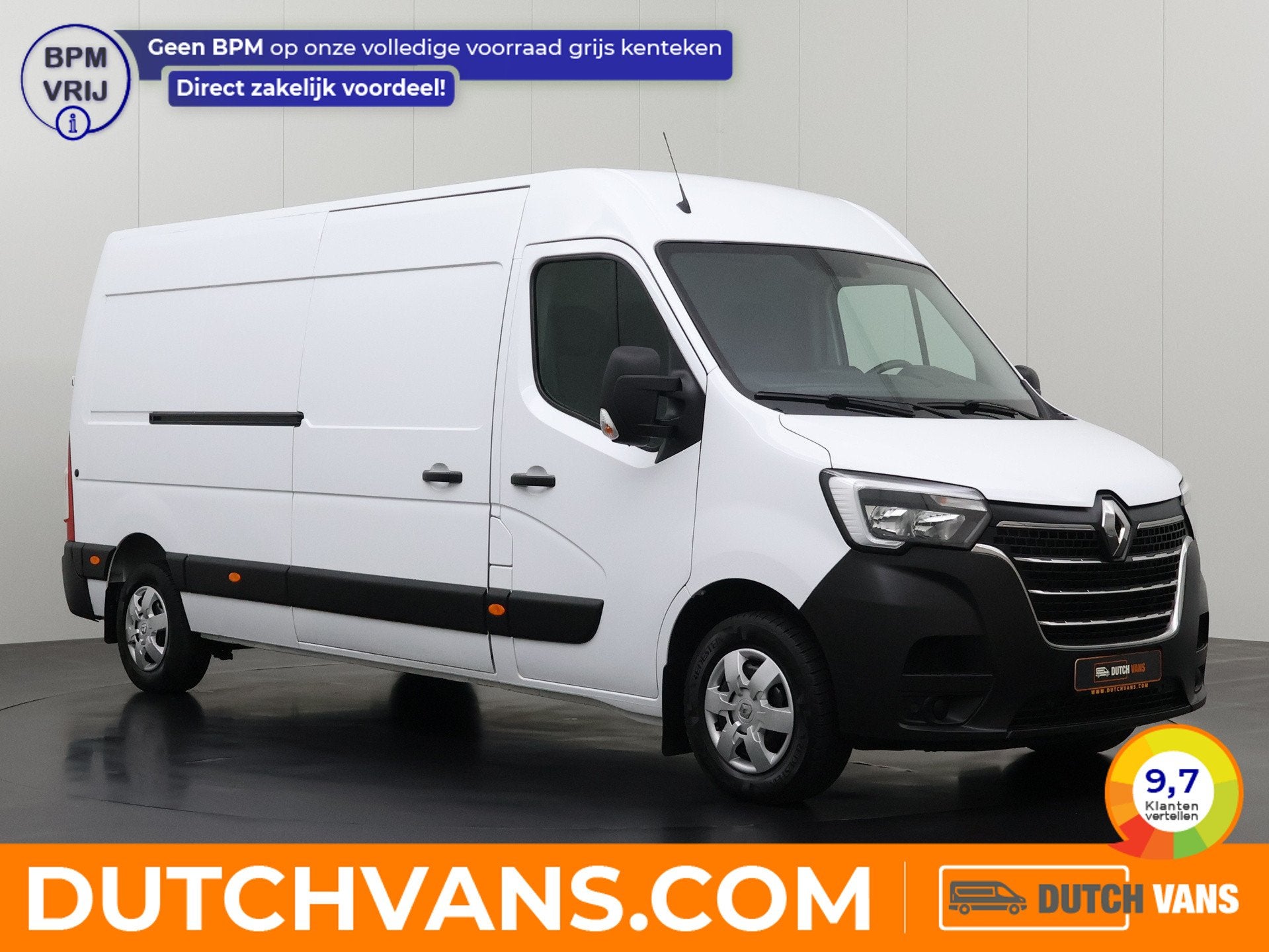 Renault Master 2.3DCi 180PK L3H2 Maxi | Navigatie | Camera |, Dealer onderhouden, Gebruikt, Euro 6, 2500 kg