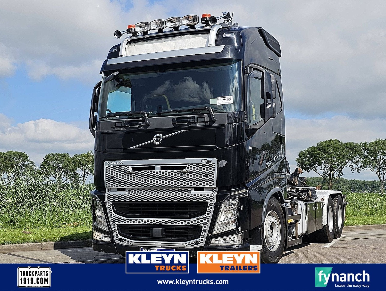 VOLVO FH 750 6x4 liftaxle retard., Auto's, Automaat, Euro 6, Zwart, Leder