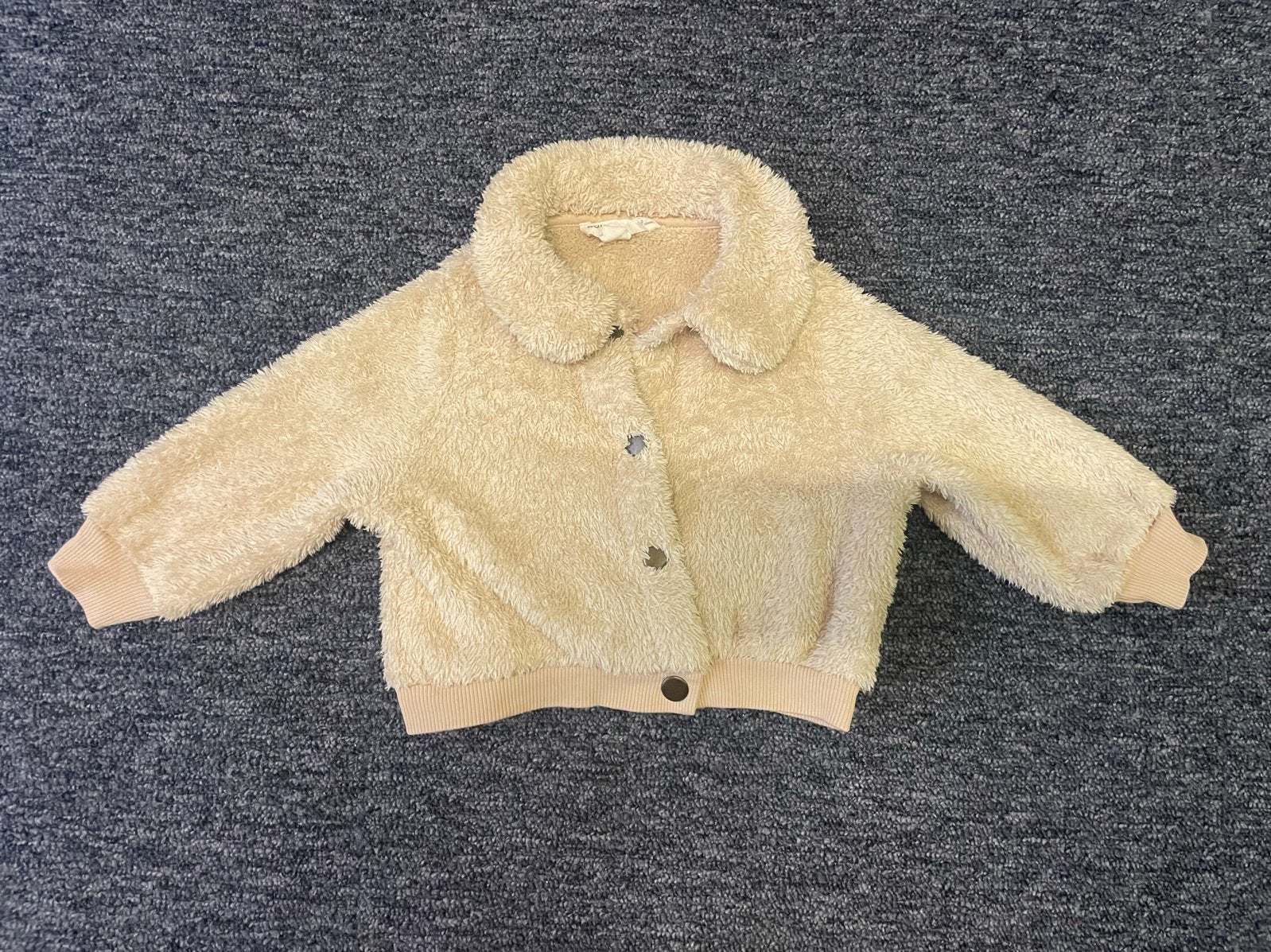 House of Jamie teddy jasje 74/80, Ophalen of Verzenden, Zo goed als nieuw, Meisje, Jasje