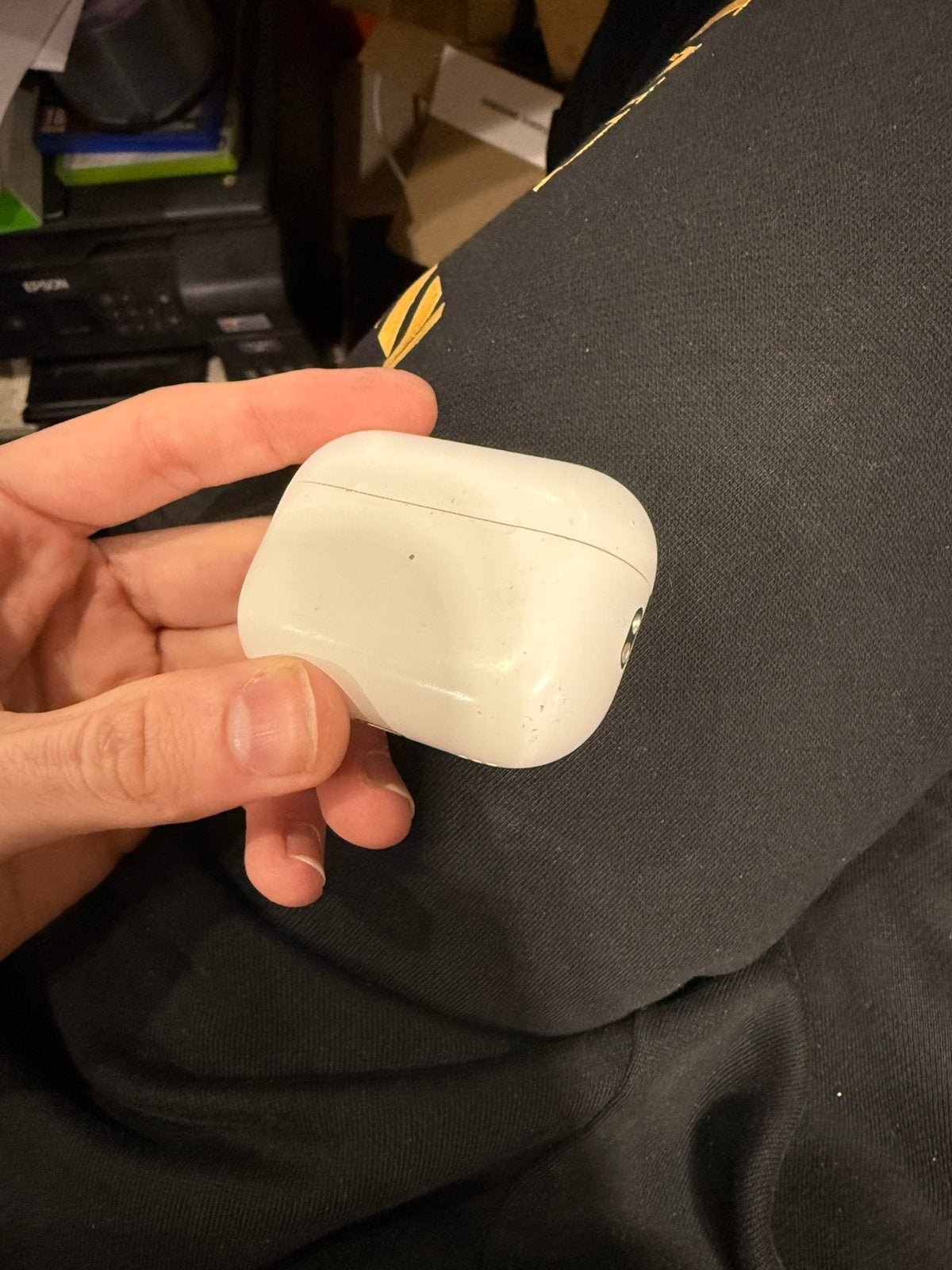 Airpods pro 2 origineel  oplaadcase wireless charging, Gebruikt, Usa cali, Apple, Info@apple.com