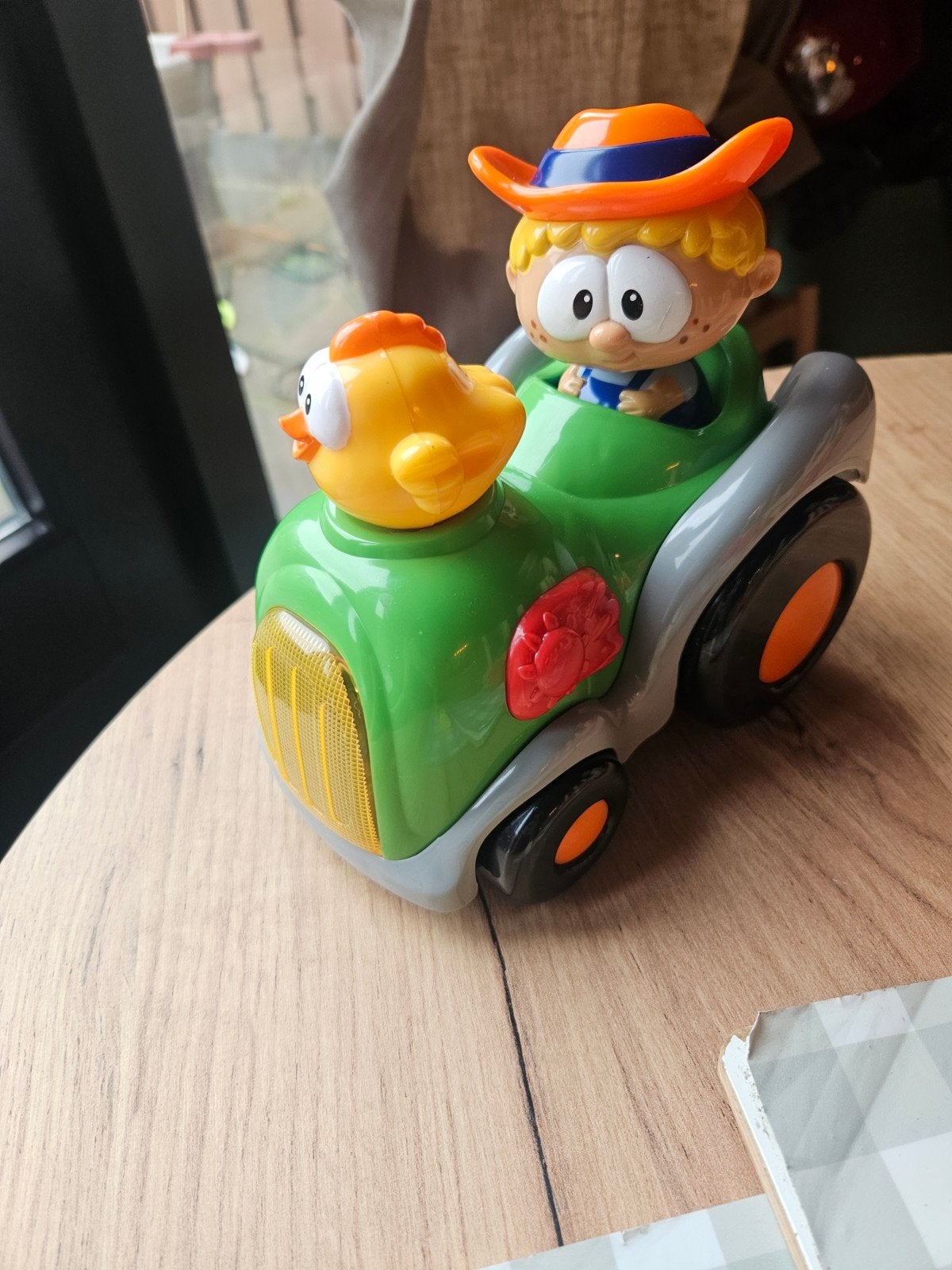 Shelcore Shake 'N Bobbles Tractor met geluid, Ophalen of Verzenden