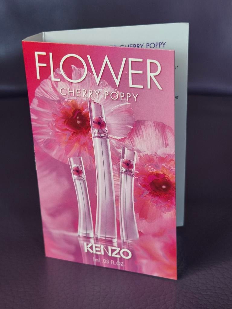 Kenzo Flower Cherry Poppy parfum sample, Verzenden, Nieuw