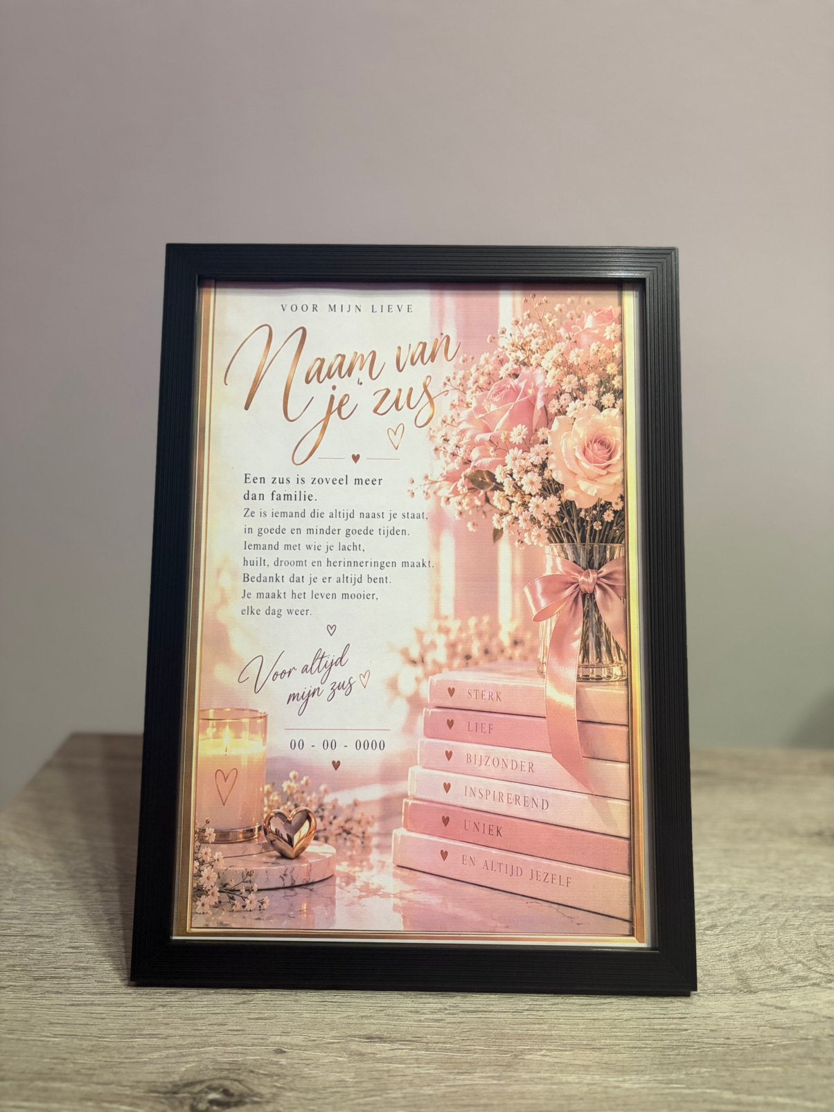 Gepersonaliseerd cadeau, Ophalen of Verzenden, Zo goed als nieuw