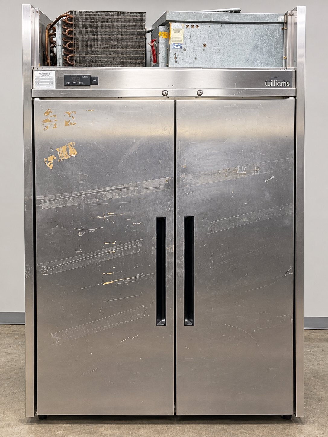 Williams professionele 2-deurs horeca koelkast RVS, Ophalen, Gebruikt