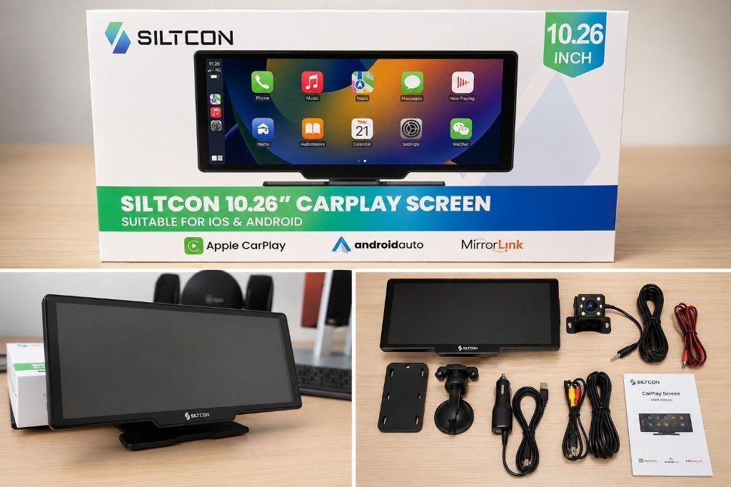 Nieuw SILTCON 10.26" CarPlay Android Auto, Ophalen, Nieuw