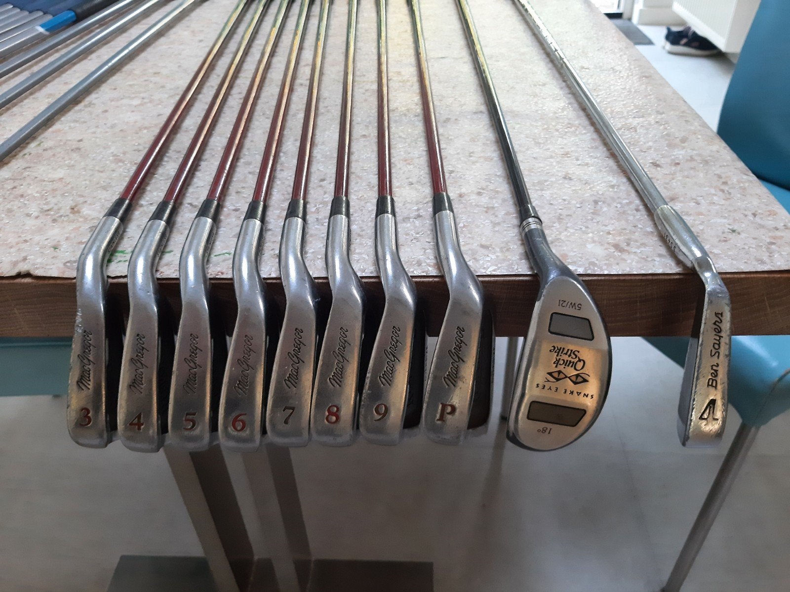 Twee complete golfsets: Cougar (v) & Mac Gregor (m) (incl. t, Ophalen, Gebruikt, Set, Overige merken