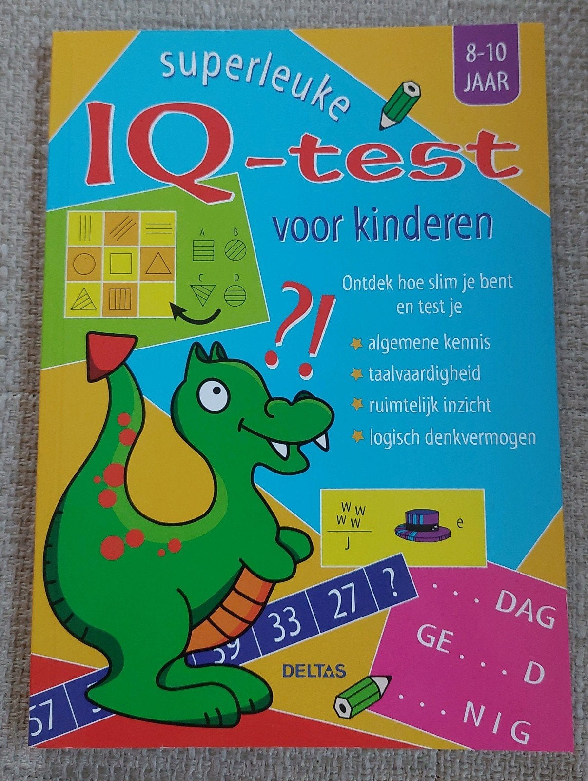 Superleuke IQ-test voor kinderen 8-10 jaar, Ophalen of Verzenden, Nieuw