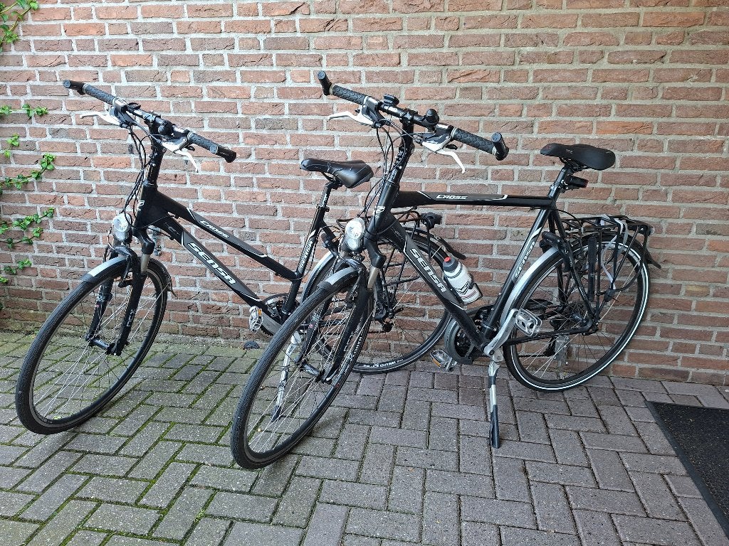 heren en dames fiets Sensa frame 61 en 55, Ophalen, Gebruikt, Overige merken