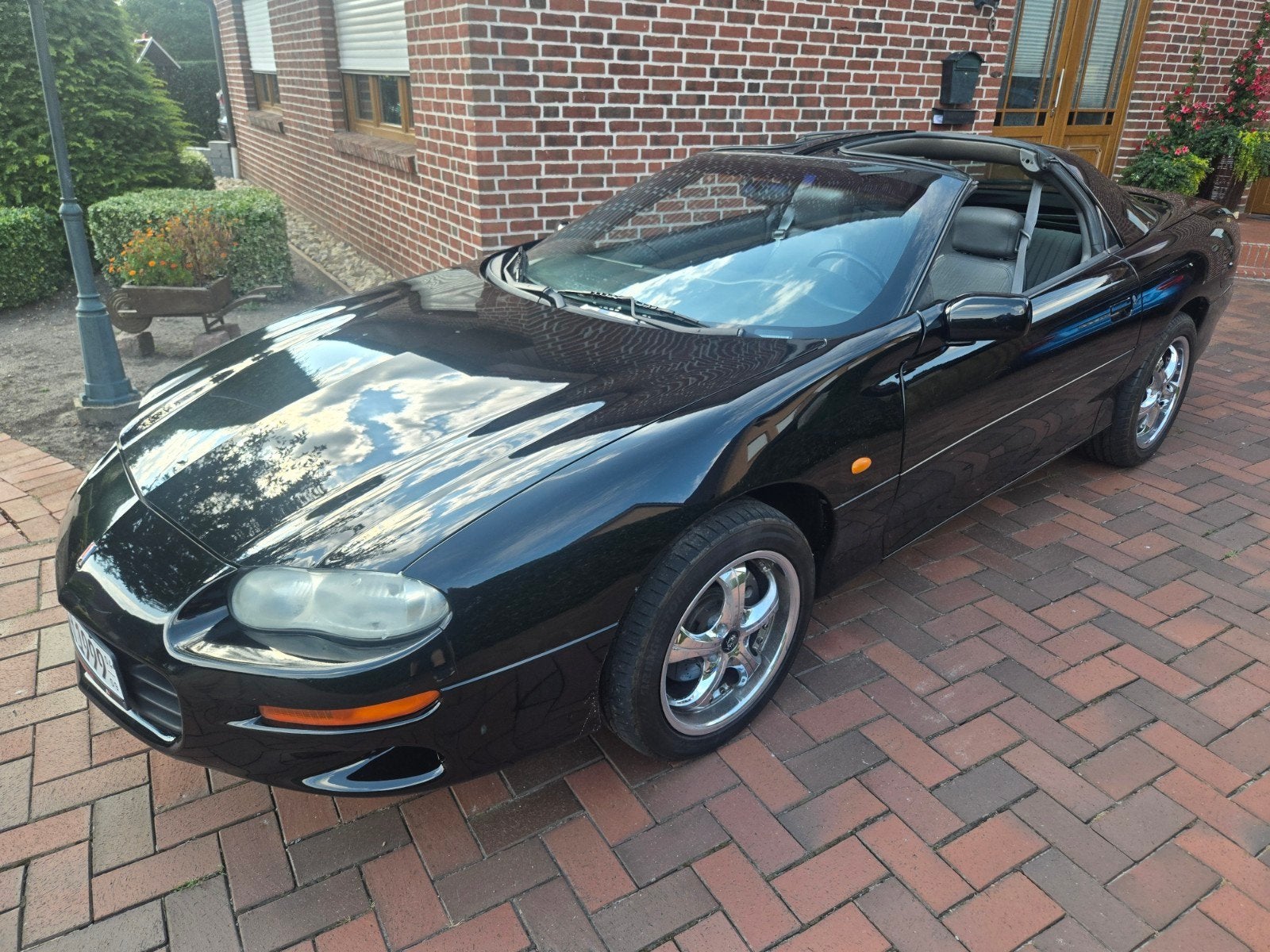 Chevrolet Camaro 3,8 v6, Achterwielaandrijving, Camaro, Zwart, Leder