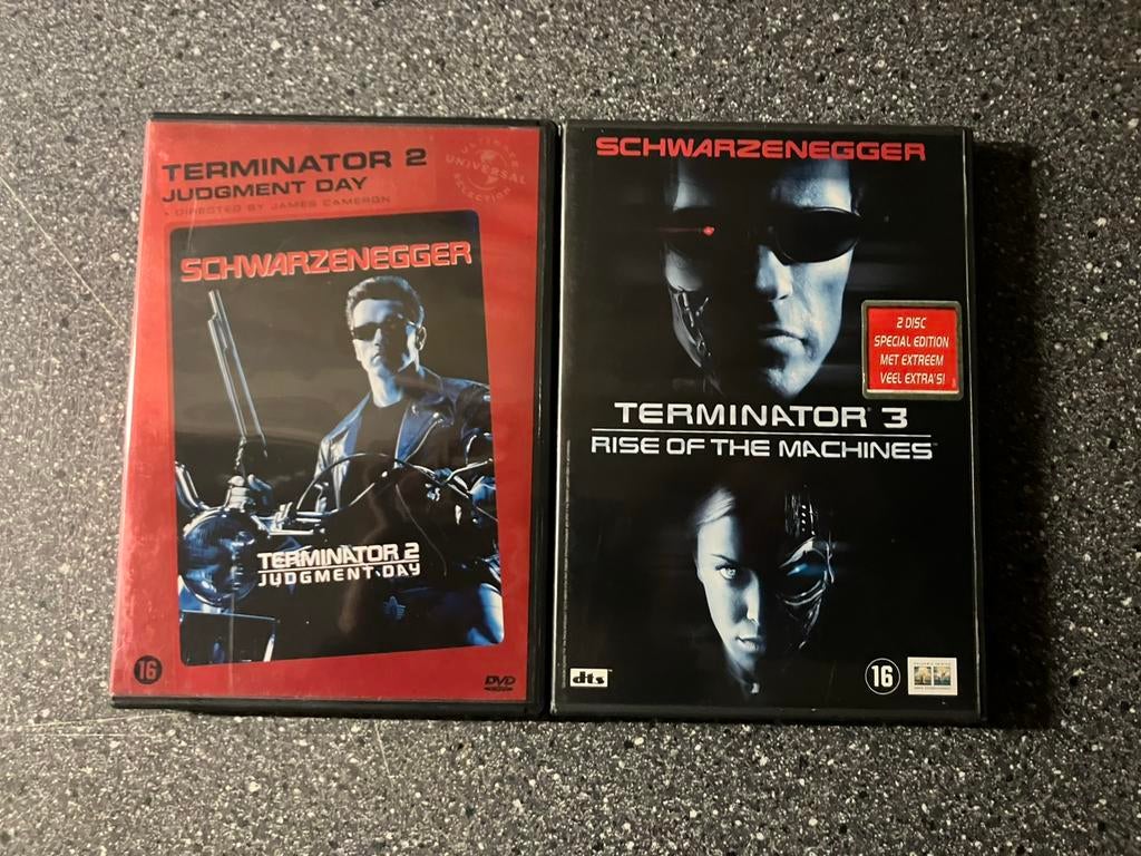Terminator 2 (1991) + Terminator 3 (2003) 3-Disc, Vanaf 16 jaar, Ophalen of Verzenden, Zo goed als nieuw, Actie