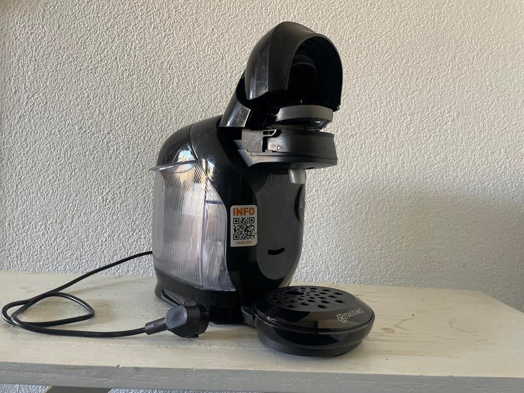 Tassimo 1102/01 Koffiezetapparaat - Zwart, Witgoed en Apparatuur, Koffiezetapparaten, Gebruikt, Koffiepads en cups, Koffiemachine