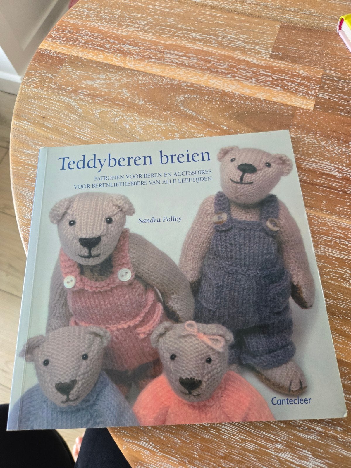 Teddyberen breien - Patronenboek Sandra Polley, Ophalen of Verzenden, Zo goed als nieuw, Breien en Haken, Sandra Polley