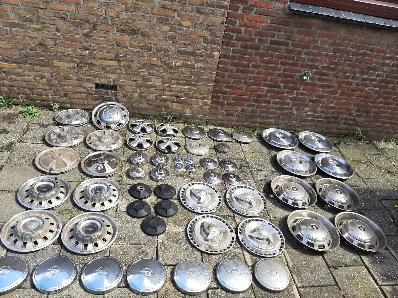 Diverse oldtimer wieldeksels te koop, Verzenden, Gebruikt