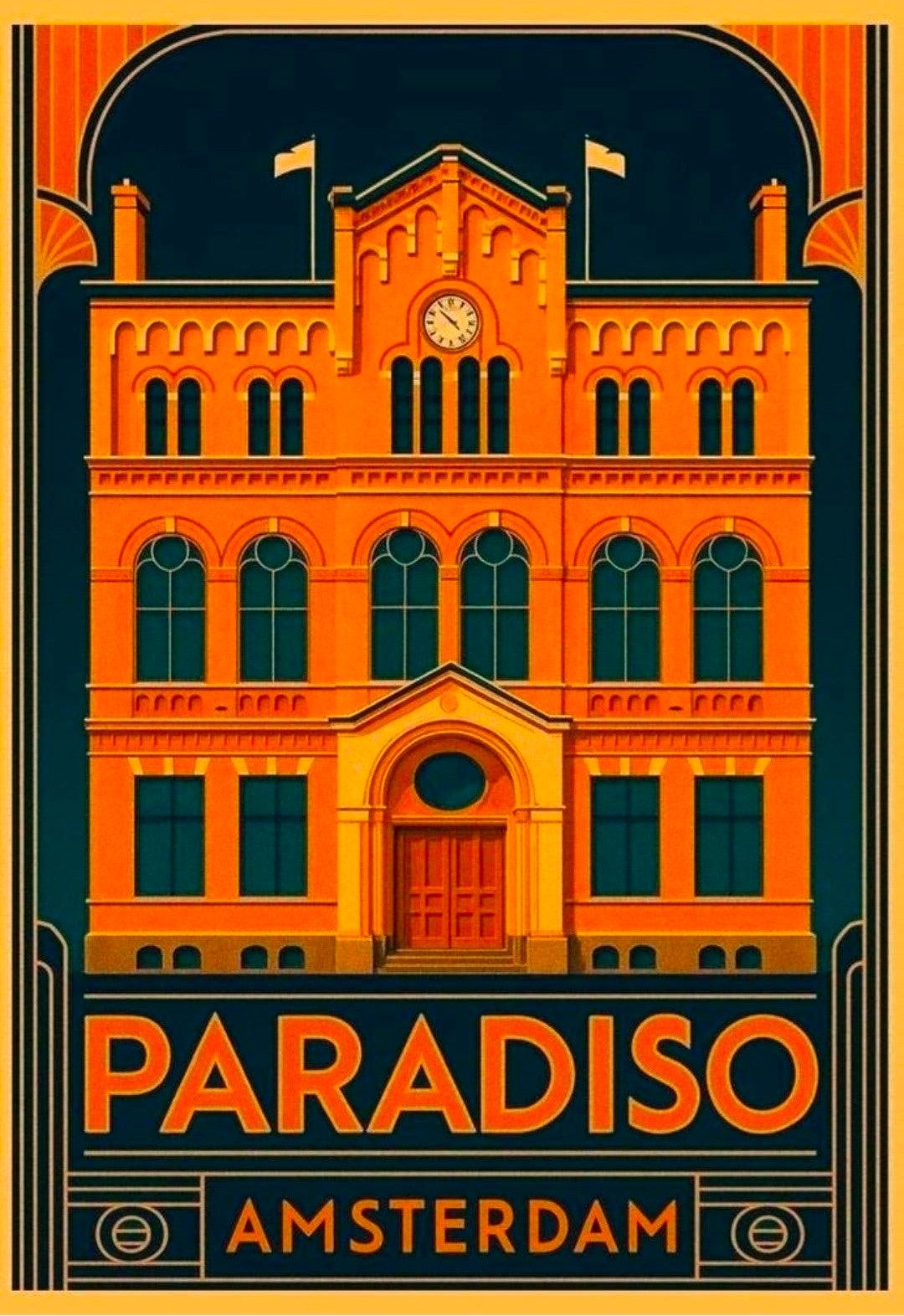 10x Paradiso Amsterdam Poster - Luxe 230gr Papier, Verzamelen, Rechthoekig Staand, Nieuw, Ophalen of Verzenden, A1 t/m A3