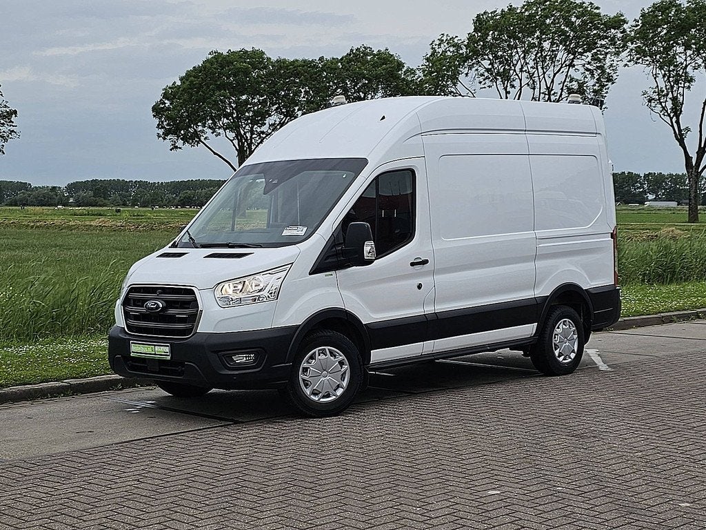 FORD TRANSIT 2.0 l2h3 4x4 170pk awd!, Gebruikt, Euro 6, Wit, Bedrijf