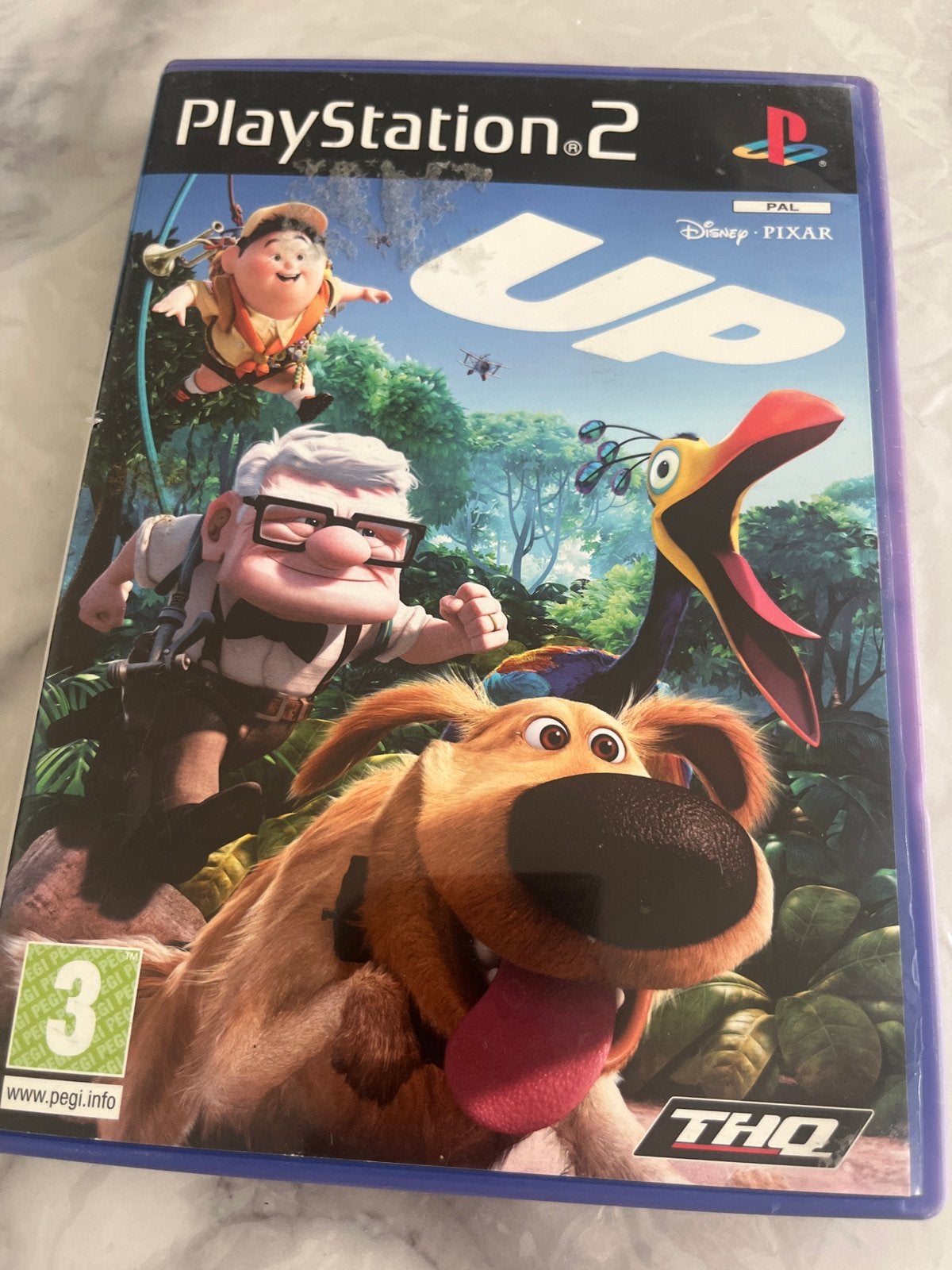 UP Disney Pixar - PlayStation 2 (PS2) Game, Avontuur en Actie, Gebruikt, 2 spelers, Eén computer