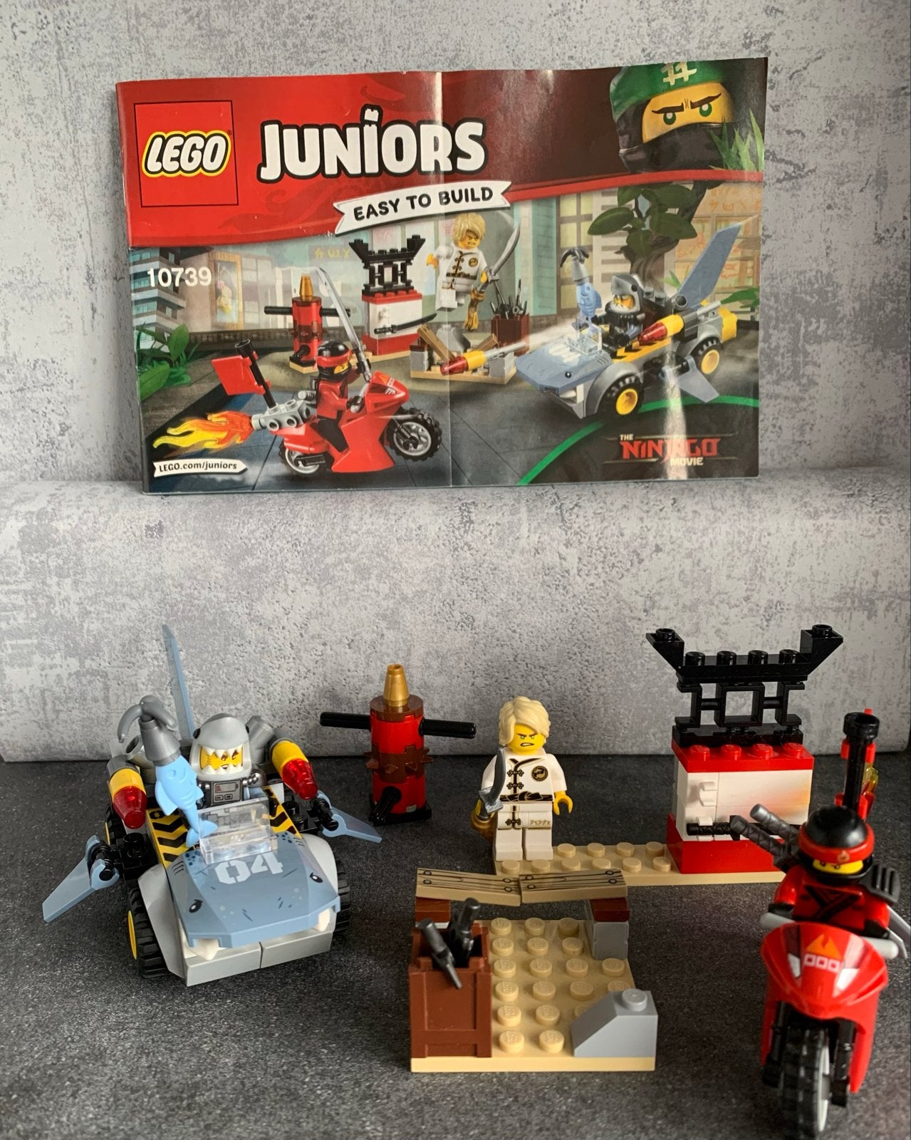 Lego Juniors Ninjago 10739 Shark Attack Complete Set, Lego, Ophalen of Verzenden, Zo goed als nieuw, Compleet