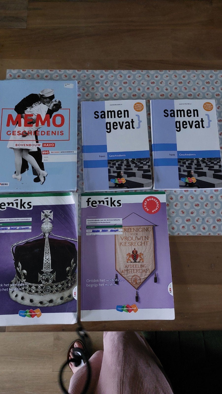 Geschiedenis boeken HAVO: Samengevat, Memo, Feniks, Ophalen of Verzenden, Gelezen, HAVO, Geschiedenis