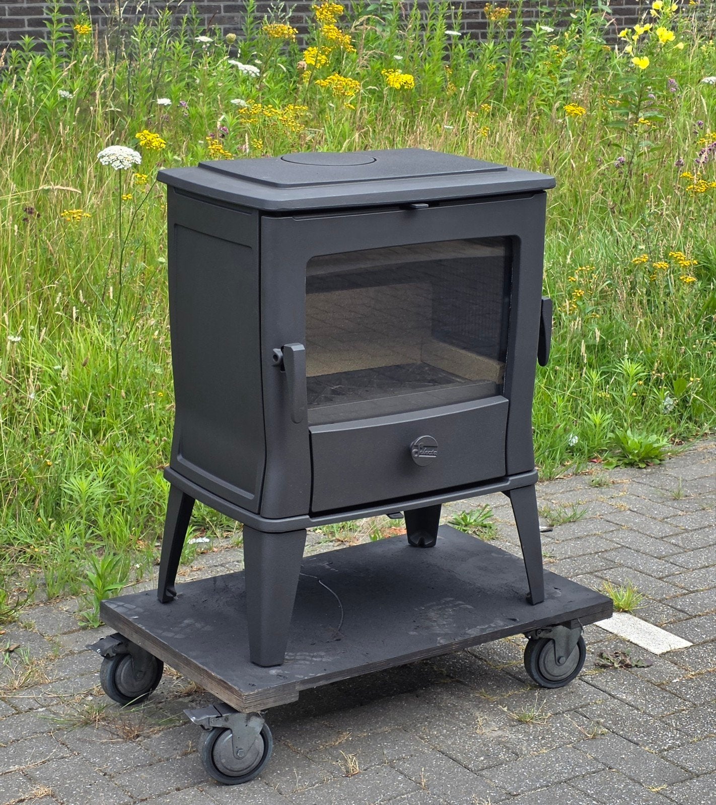 Houtkachel Selecta 45WD, Huis en Inrichting, Kachels, Houtkachel, Ophalen of Verzenden, Zo goed als nieuw, Vrijstaand
