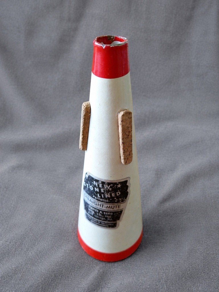 Straight mute Humes & Berg, als nieuw!, Ophalen of Verzenden, Zo goed als nieuw, Bes-trompet
