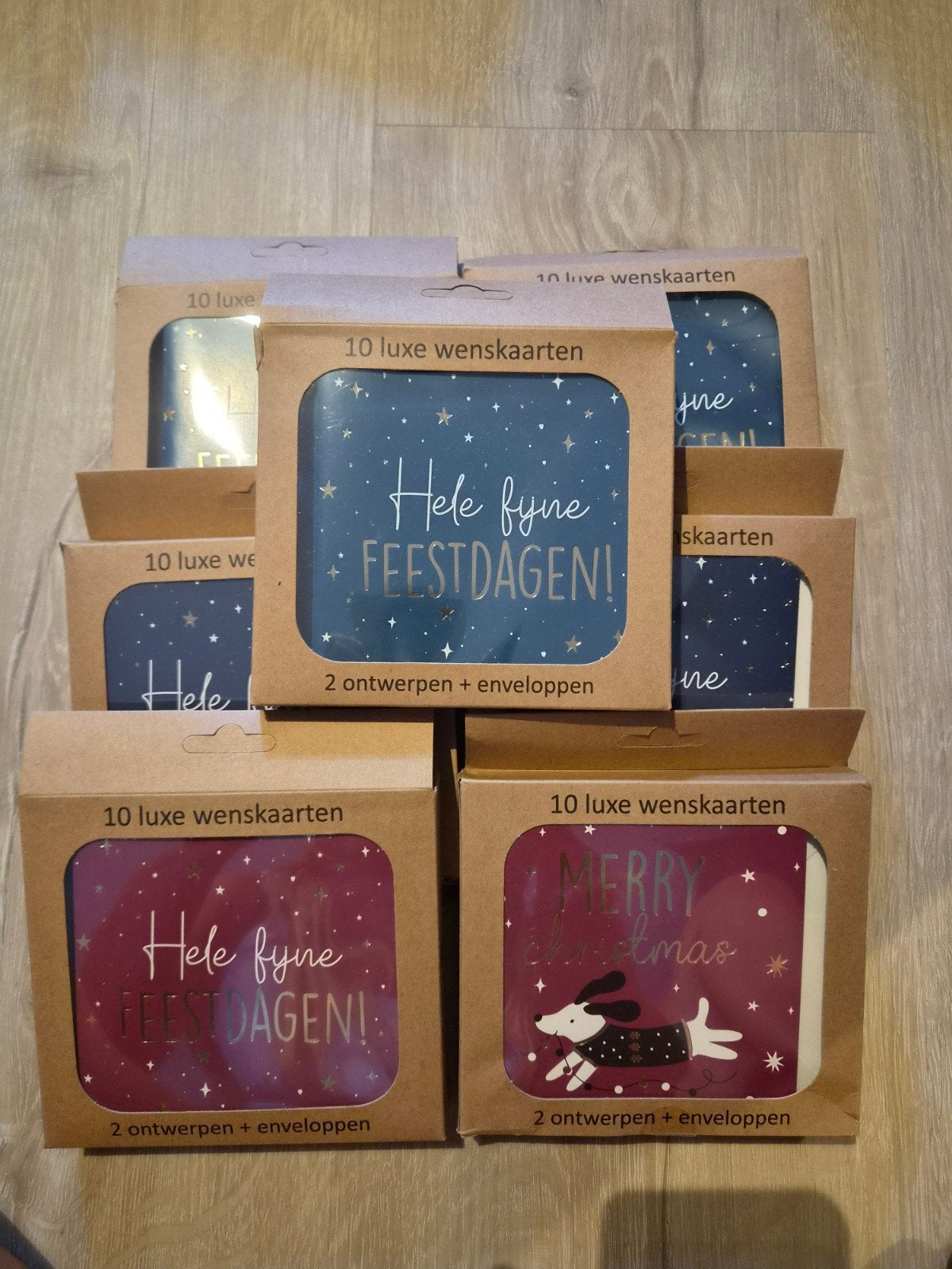 kerstkaarten 70 stuks, Ophalen of Verzenden, Nieuw