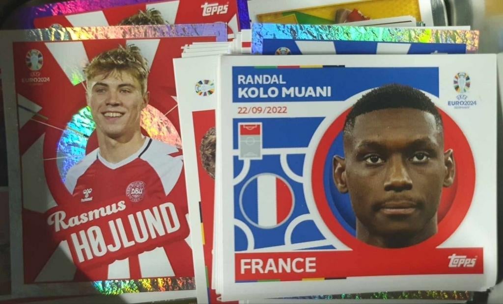 Topps- euro 2024 stikers., Hobby en Vrije tijd, Stickers en Plaatjes, Ophalen of Verzenden