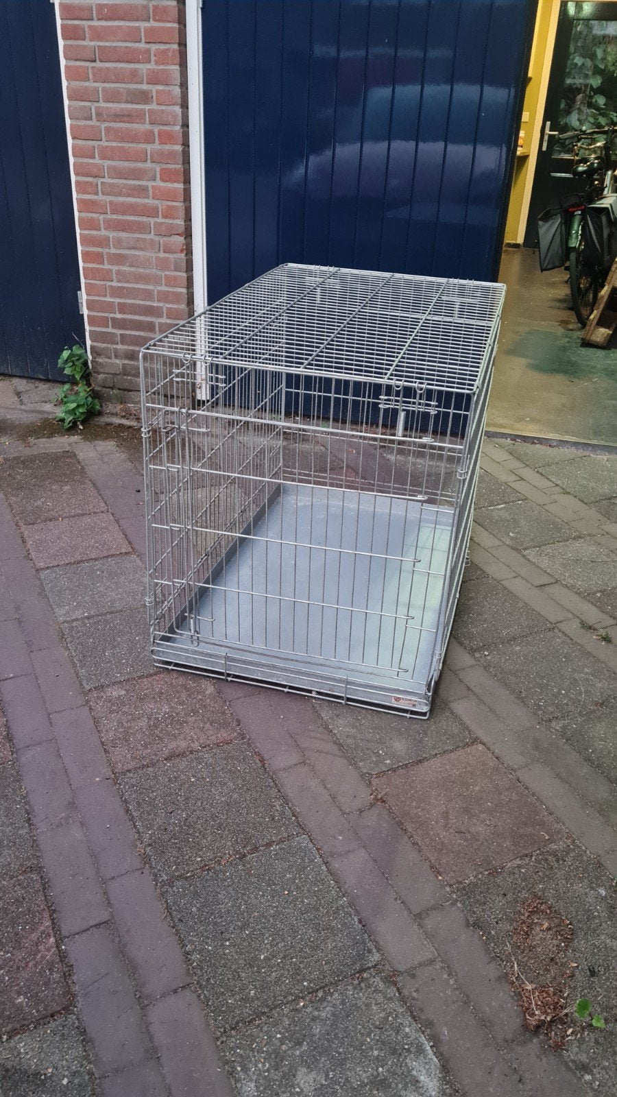 prima metalen bench 107x68x80cm, Dieren en Toebehoren, Ophalen, Gebruikt