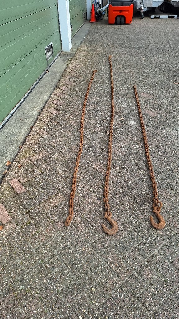 3 kettingen 12 mm dik, Ophalen, Gebruikt, Industriepark 2a 9351PA Leek, H.O.Albert Ale Slotema