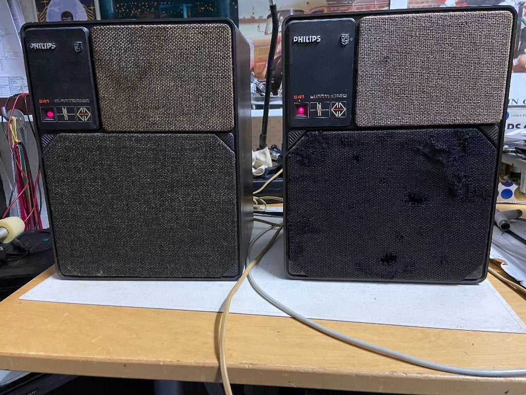 Philips MFB Boxen/luidsprekers, Ophalen of Verzenden, Gebruikt, Minder dan 60 watt, Philips