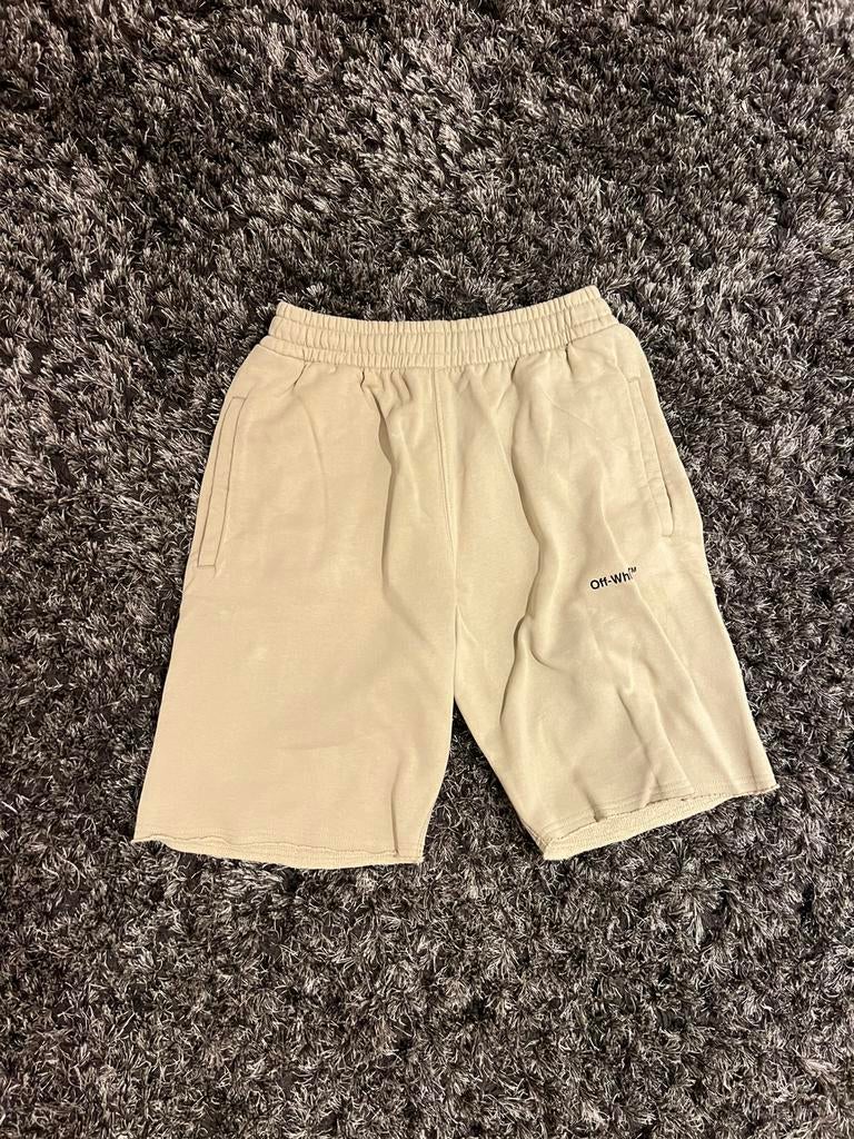 Off white broek beige XS NIEUW, Ophalen of Verzenden, Zo goed als nieuw, Maat 46 (S) of kleiner, Beige