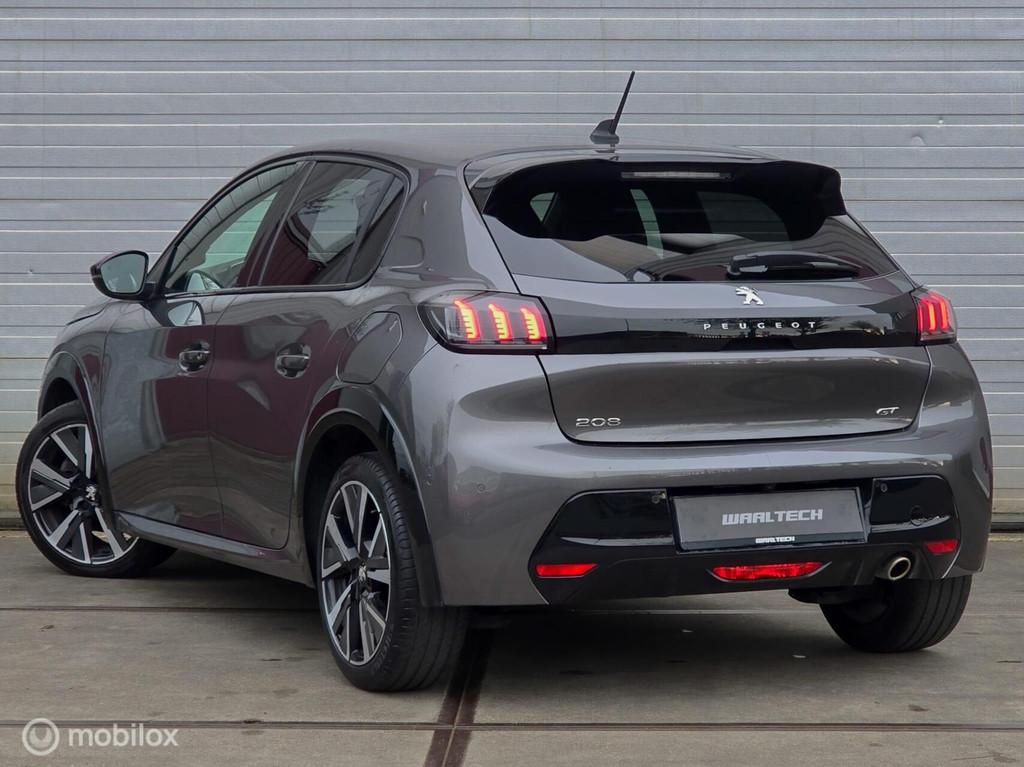 Peugeot 208 1.2 PureTech GT-Line Carplay Camera 3D scherm, Gebruikt, Euro 6, 1199 cc, Blauw