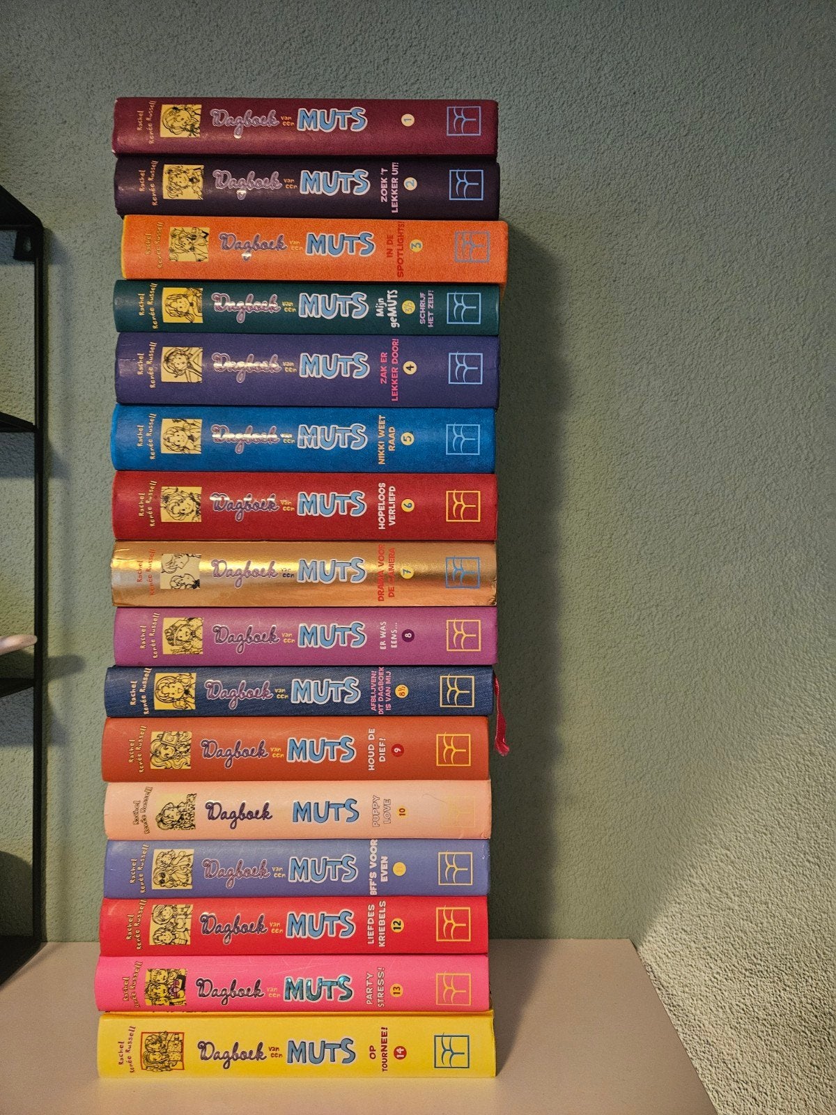 Dagboek van een Muts boekenreeks - 16 stuks, Ophalen, Gelezen, Rachel Renée Russell, Fictie algemeen